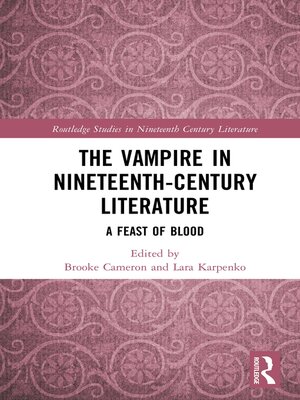 cover image of The Vampire in Nineteenth-Century Literature